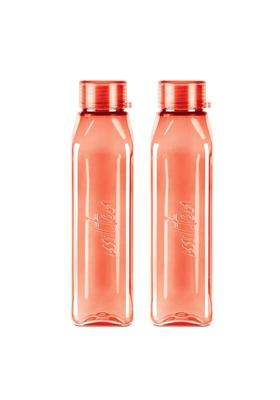 MILTON Prime Water Bottles | 1 L | 1.1 Qt | Pack of 2 | BPA Free | Leak Proof