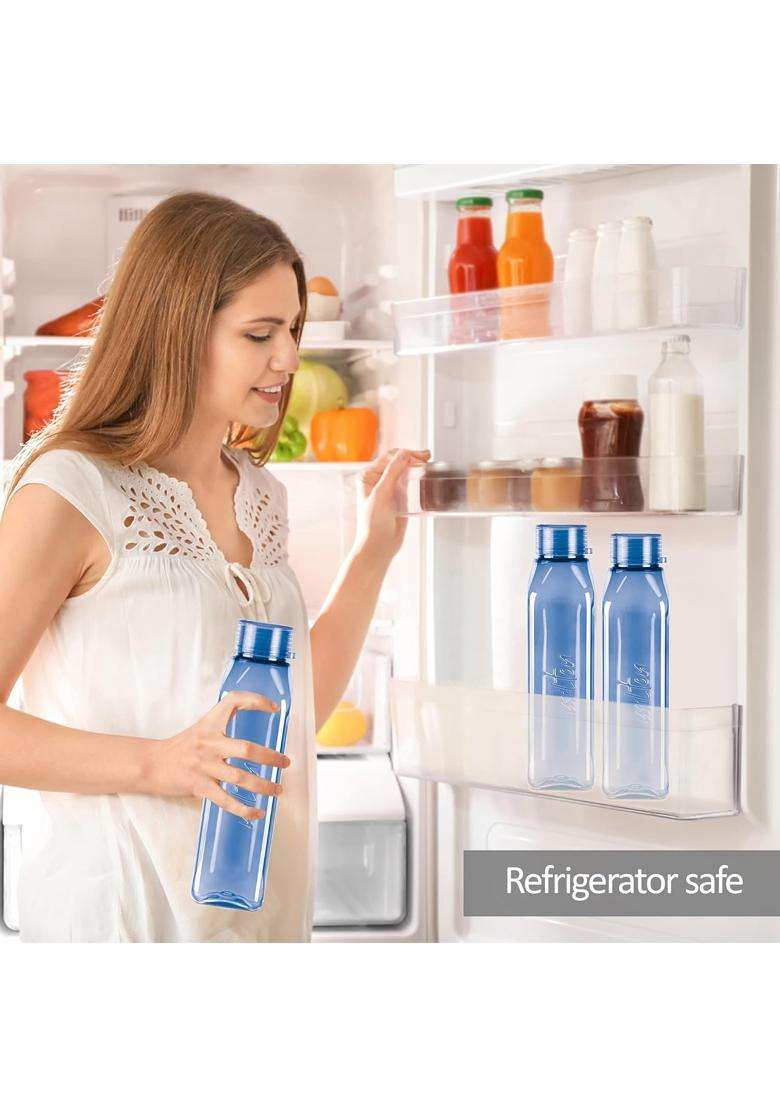 MILTON Prime Water Bottles | 1 L | 1.1 Qt | Pack of 2 | BPA Free | Leak Proof - Indya