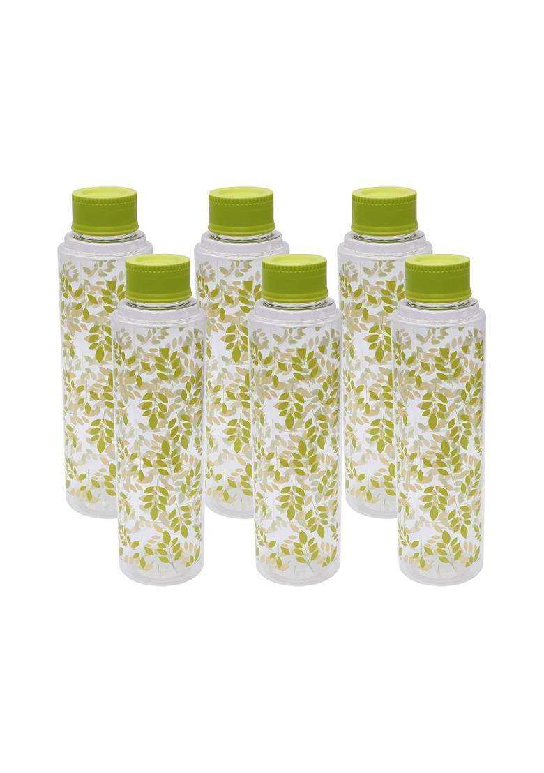 JAYPEE Fridge Water Bottle | 1000 ml | 33.8 fl oz | 6-Piece Set | Leak Proof - Indya