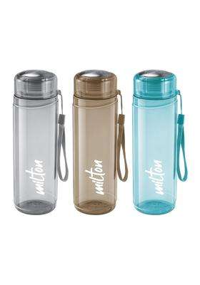 MILTON Hector 1000 Pet Water Bottles | 1 L | 1.1 Qt | 3-Piece Set | BPA Free | Leak Proof