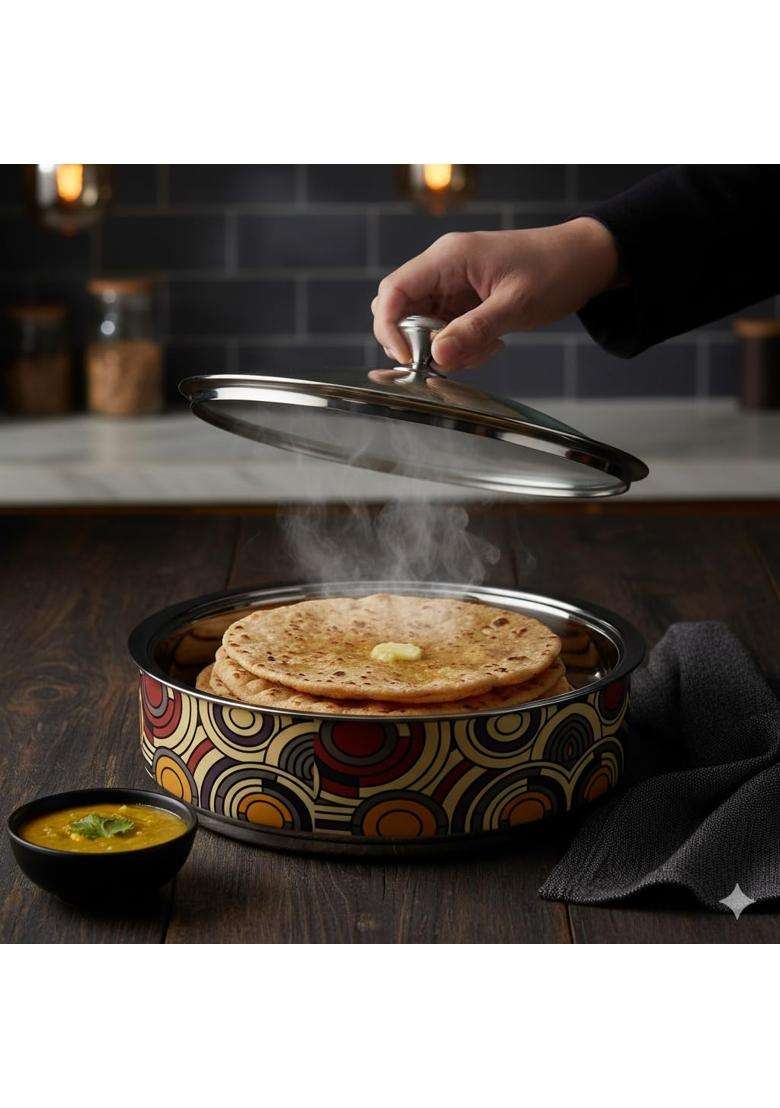 The Better Home Stainless Steel Insulated Casserole for Roti | 1.5 L | 1.6 Qt - Indya