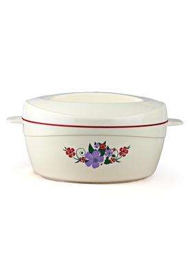CELLO Roti Plus Insulated Casserole Hot Pot Box Case with Lid Red | 2500 ml | 84.5 fl oz | BPA Free