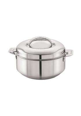 CELLO Maxima Insulated Casserole Hot Pot for Kitchen Silver | 5000 ml | 169.1 fl oz
