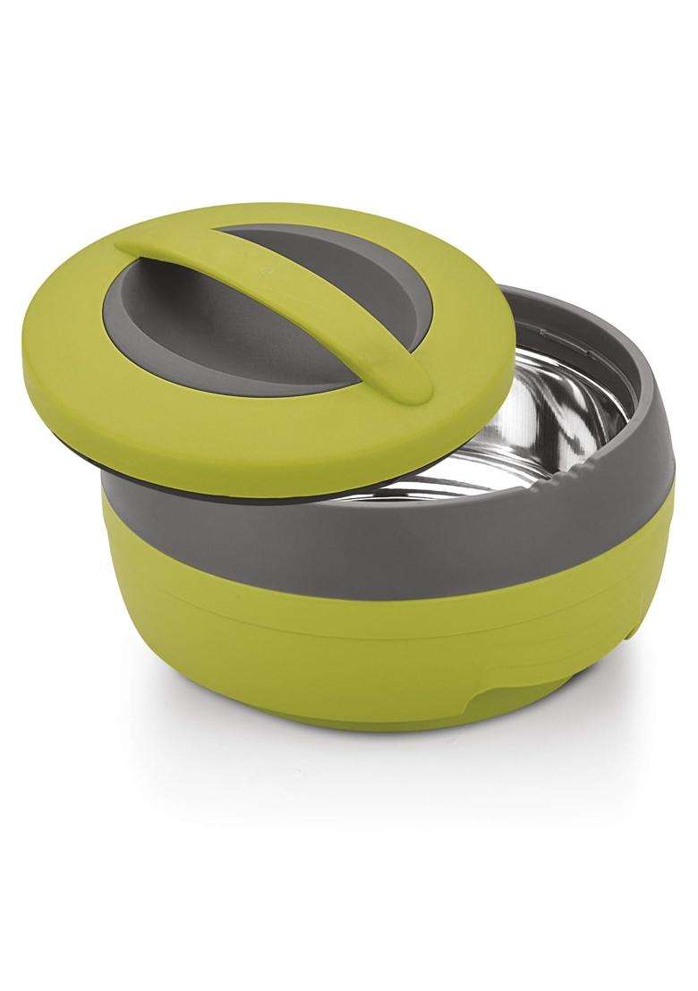 ASIAN Cosmos Inner Steel Casserole | 1000 ml | 33.8 fl oz | BPA Free | Insulated | Food Safe - Indya
