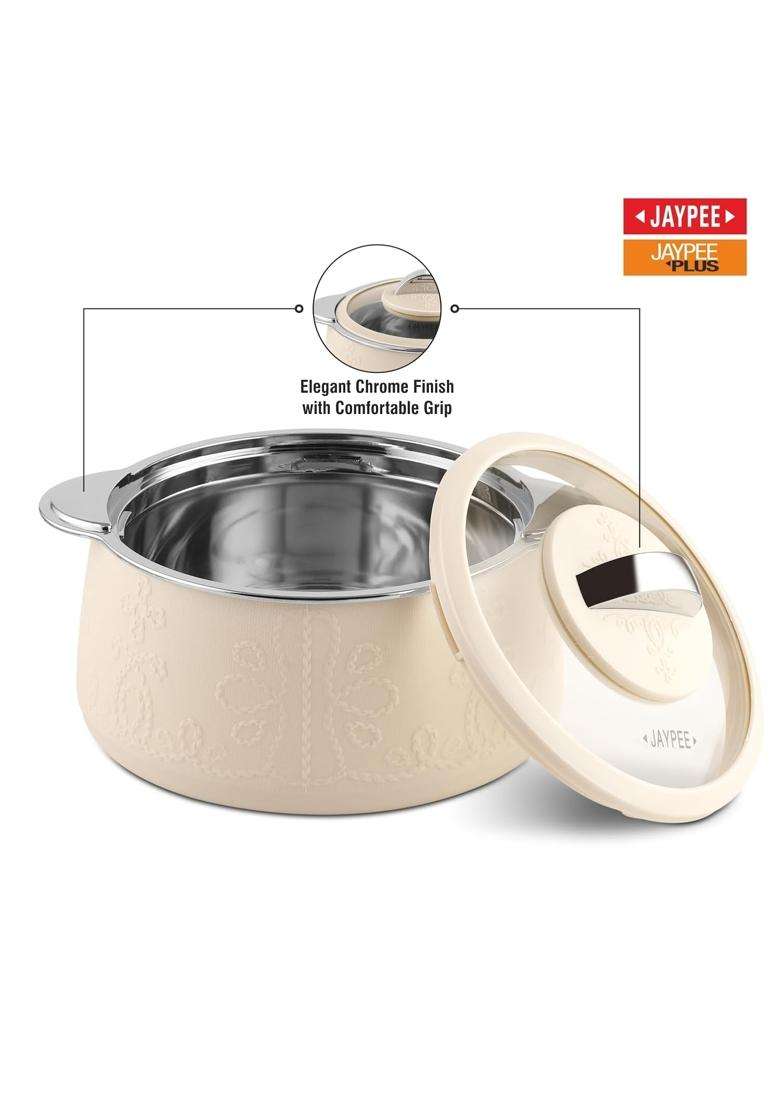 Jaypee Plus Jaypee Fabrene Serving Twin Set Casserole PUF Insulated | 1000 ml | 33.8 fl oz - Indya