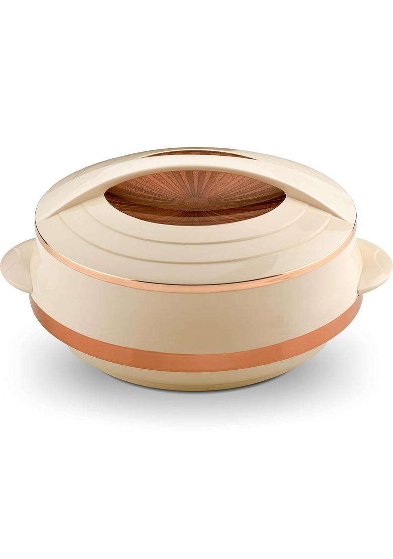 ASIAN Olympic Inner Steel Casserole | 1600 ml | 54.1 fl oz | BPA Free | Insulated | Food Safe - Indya
