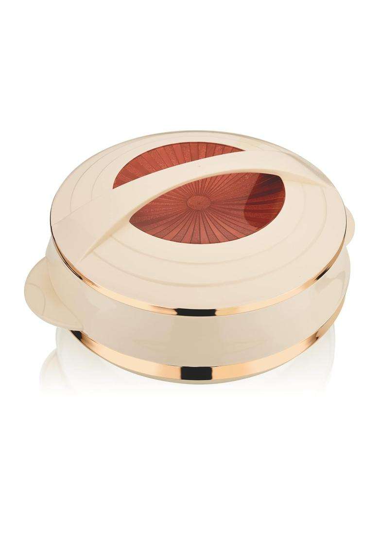 ASIAN Olympic Inner Steel Casserole | 1600 ml | 54.1 fl oz | BPA Free | Insulated | Food Safe - Indya