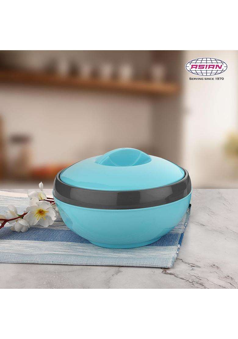 ASIAN Venus Inner Steel Casserole | 1000 ml | 33.8 fl oz | BPA Free | Insulated | Food Safe - Indya