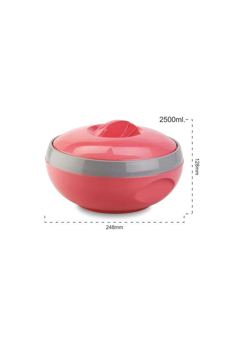 ASIAN Venus Inner Steel Casserole | 2500 ml | 84.5 fl oz | BPA Free | Insulated | Food Safe - Indya