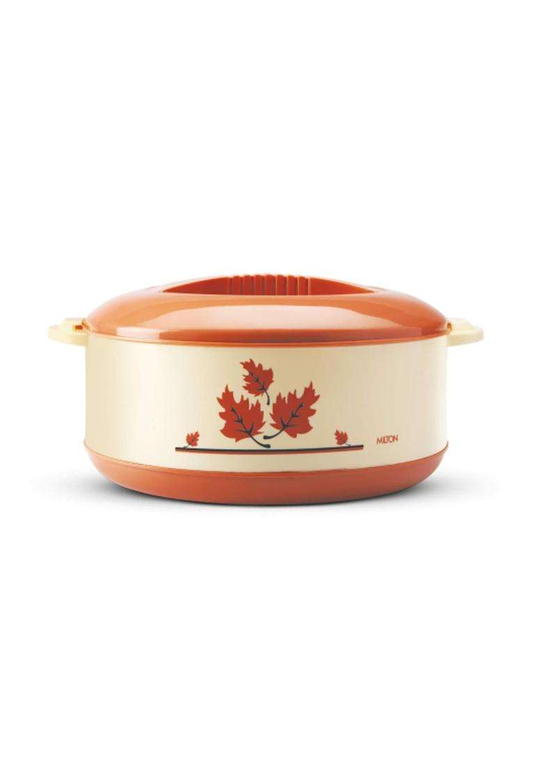 MILTON Orchid 1500 Inner Steel Casserole | 1260 ml | 42.6 fl oz | BPA Free | Insulated | Food Safe - Indya