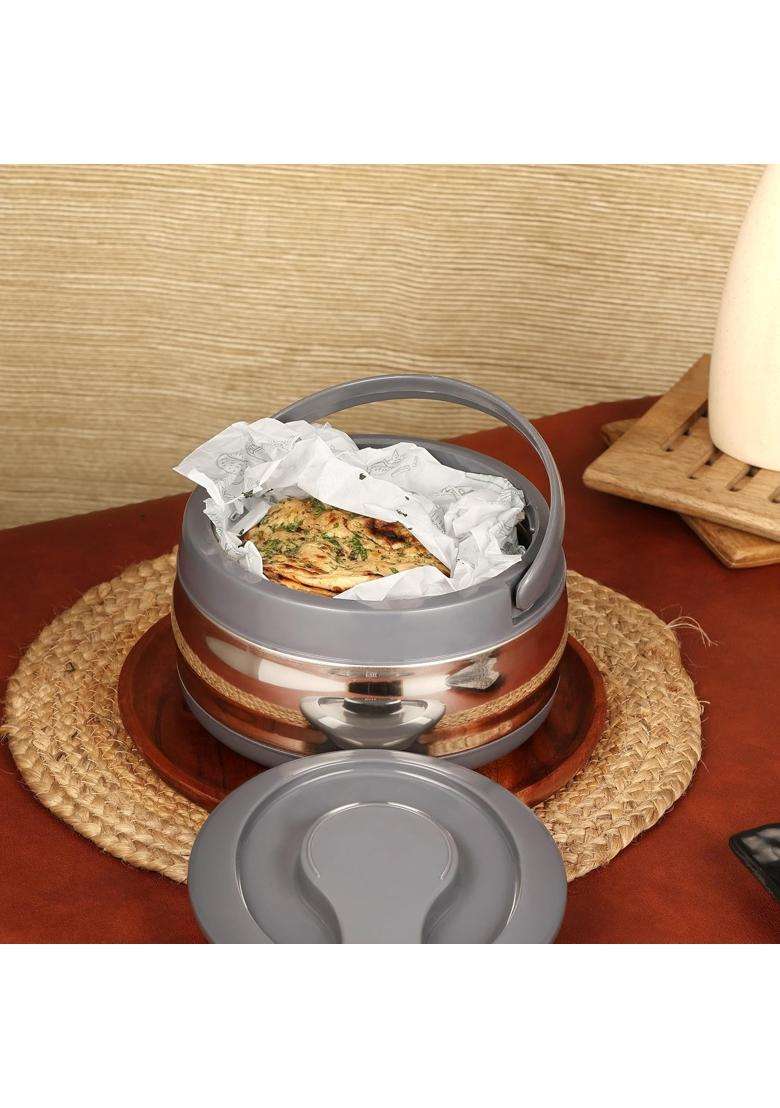 Chakmak Isolera Belly Casserole | 2500 ml | 84.5 fl oz | Insulated - Indya