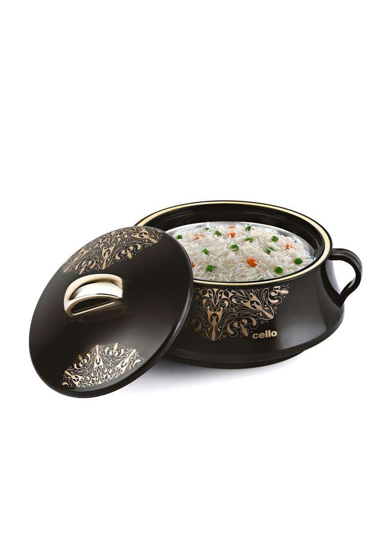 CELLO Midas Casserole Hot Pot Box for Daily Use and Kitchen | 1500 ml | 50.7 fl oz | BPA Free | Insulated | Food Safe - Indya