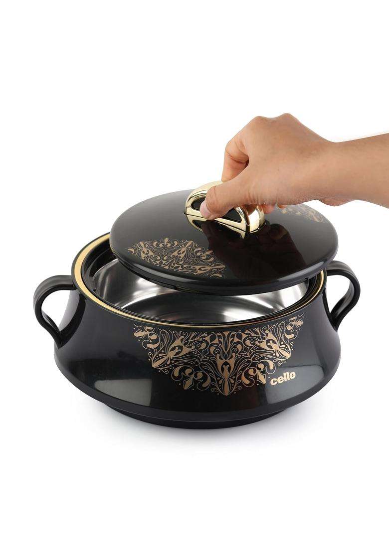 CELLO Midas Casserole Hot Pot Box for Daily Use and Kitchen | 1500 ml | 50.7 fl oz | BPA Free | Insulated | Food Safe - Indya