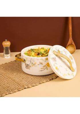 Nayasa Bethany Insulated Inner Stainless Steel Casserole | 1500 ml | 50.7 fl oz | BPA Free | Food Safe