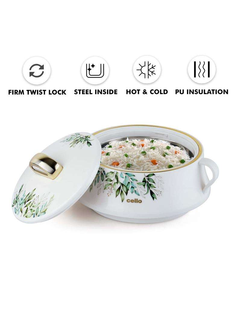 CELLO Midas Casserole Hot Pot Box for Daily Use and Kitchen | 1500 ml | 50.7 fl oz | BPA Free | Insulated | Food Safe - Indya