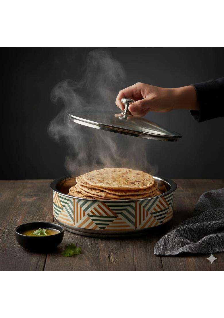 The Better Home Stainless Steel Insulated Casserole for Roti | 1.5 L | 1.6 Qt - Indya
