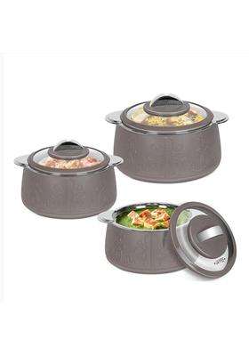Jaypee Plus Jaypee Fabrene Serving Set Casserole PUF Insulated | 2000 ml | 67.6 fl oz | 3-Piece Set