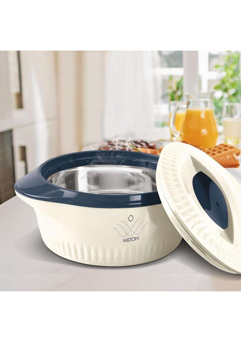 MILTON Royal 2000 Insulated Inner Stainless Steel Casserole | 1.8 L | 1.9 Qt | BPA Free | Food Safe - Indya