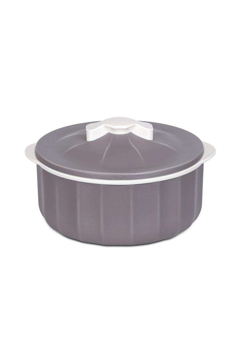 Jaypee Plus Jaypee Micro Smart Inner Stainless Steel Serving Casserole Set with Stylish | 1000 ml | 33.8 fl oz | BPA Free | Microwave Safe - Indya