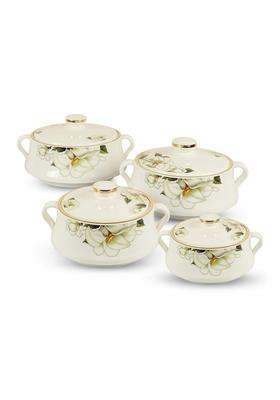 Nayasa Plastic Floral Casserole Lorenzo | 2000 ml | 67.6 fl oz
