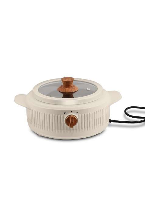 Jaypee Plus Electric CookSmart Casserole with Teflon NonStick Coating Bowl for Reheating | 2000 ml | 67.6 fl oz