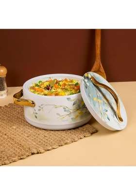 Nayasa Bethany Insulated Inner Stainless Steel Casserole | 1500 ml | 50.7 fl oz | BPA Free | Food Safe