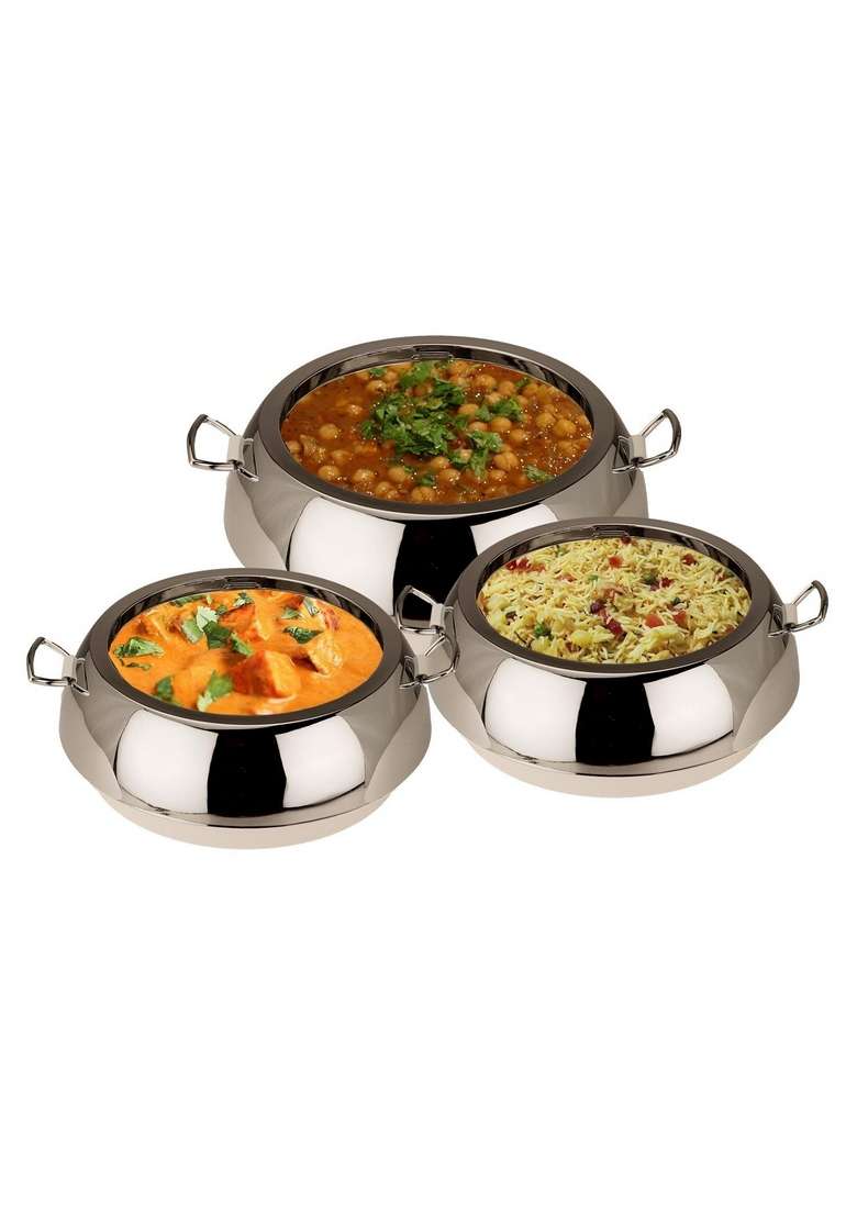 JAYPEE Eena Meena Deeka Ultra Serving Set | 1500 ml | 50.7 fl oz | 3-Piece Set | Insulated - Indya