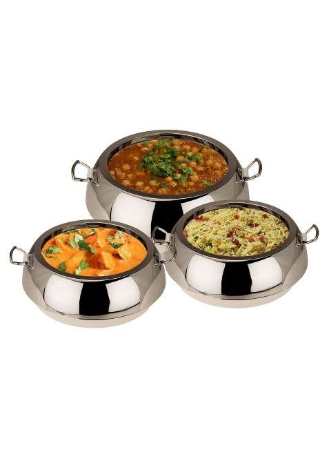JAYPEE Eena Meena Deeka Ultra Serving Set | 1500 ml | 50.7 fl oz | 3-Piece Set | Insulated
