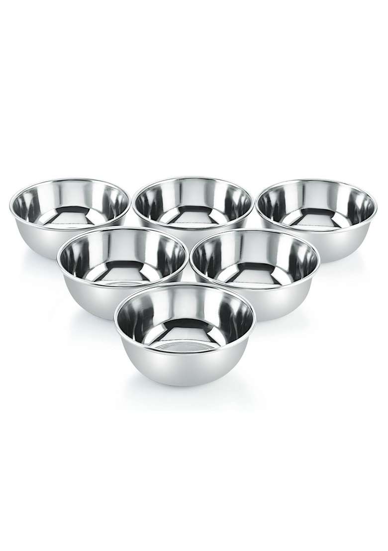 neelam Stainless Steel 4.5 24 Gauge Prem Vati | 200 ml | 6.8 fl oz - Indya
