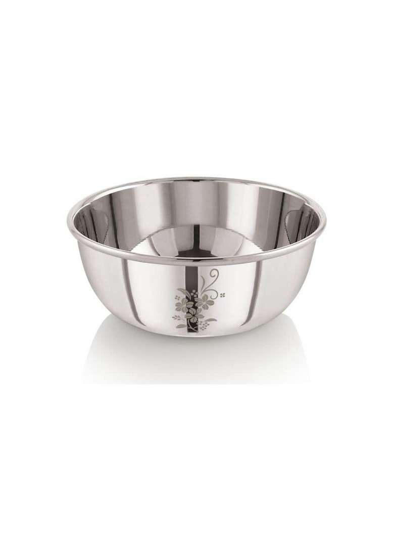 neelam Stainless Steel 6 22 Gauge Lazer Etching Vati | 150 ml | 5.1 fl oz - Indya
