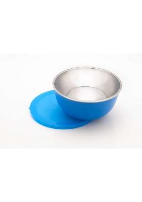 SIGNORA WARE SignoraWare Stainless Steel Bowl | 500 ml | 16.9 fl oz | Microwave Safe | Leak Proof