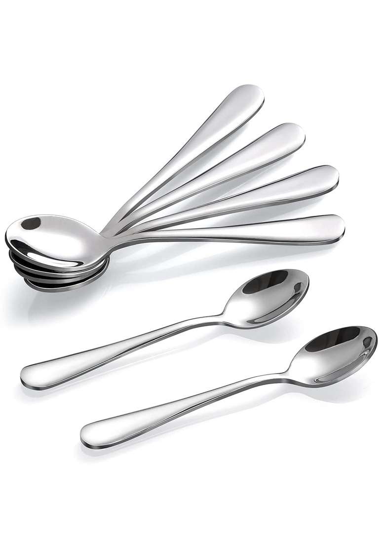 Bartan Star Stainless Steel Serving Bowl | 300 ml | 10.1 fl oz | 8-Piece Set - Indya