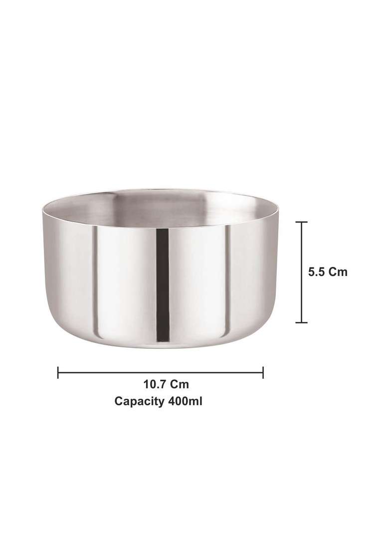 Neelam Appliances Limited Neelam Stainless Steel | 400 ml | 13.5 fl oz - Indya