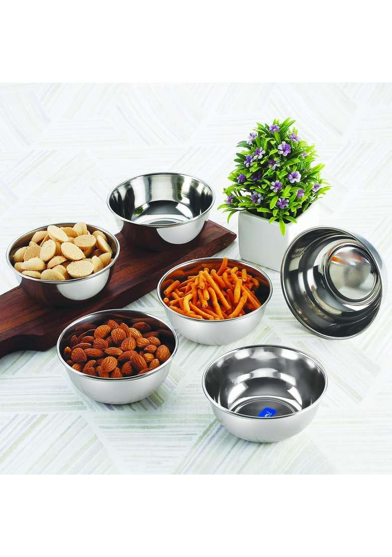 Neelam Appliances Ltd. Neelam Stainless Steel 4. | 100 ml | 3.4 fl oz | 4-Piece Set - Indya