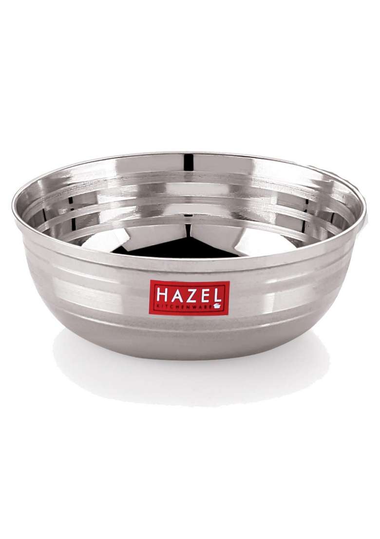 HAZEL Stainless Steel Bowl Set | 150 ml | 5.1 fl oz | 12-Piece Set - Indya