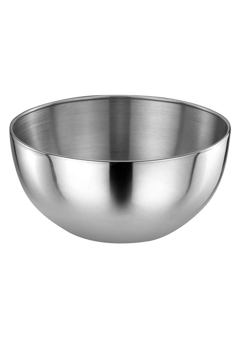MARWALL Stainless Steel Mixing Bowl | 1000 ml | 33.8 fl oz | Pack of 2 - Indya