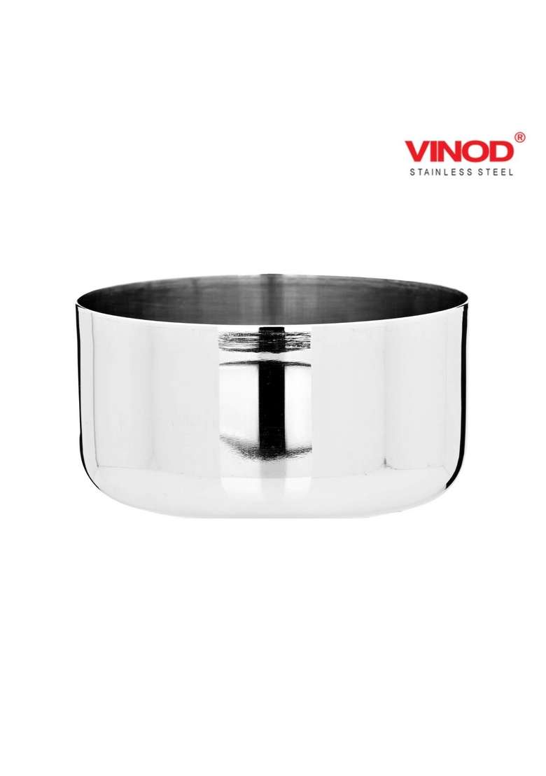 Vinod Stainless Steel Vati Katori Small Bowl | 300 ml | 10.1 fl oz | 6-Piece Set - Indya