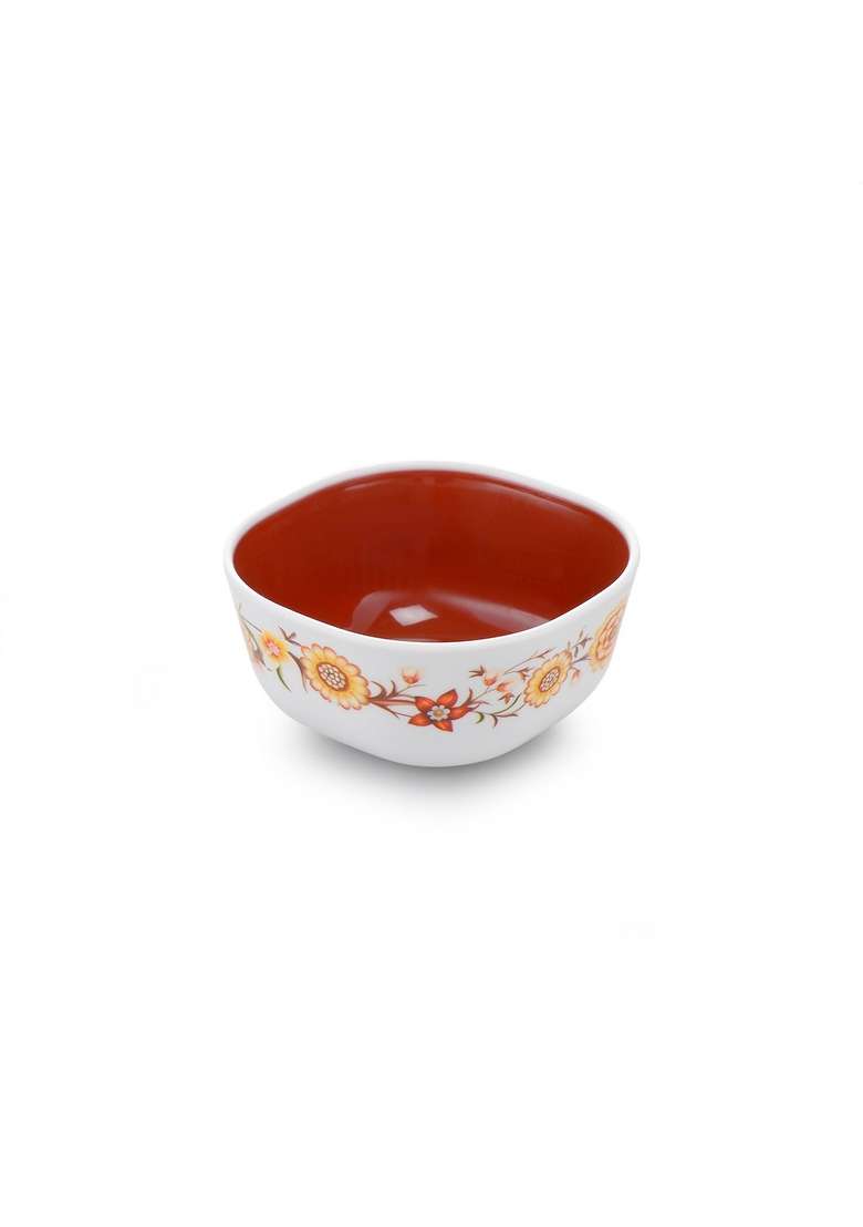 Nayasa Microfresh Square Bowl | 200 ml | 6.8 fl oz | 6-Piece Set | BPA Free | Food Safe - Indya