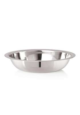 KC Stainless Steel Multipurpose Basin Bowl | 3 L | 3.2 Qt | 30 cm | 11.8 Inch