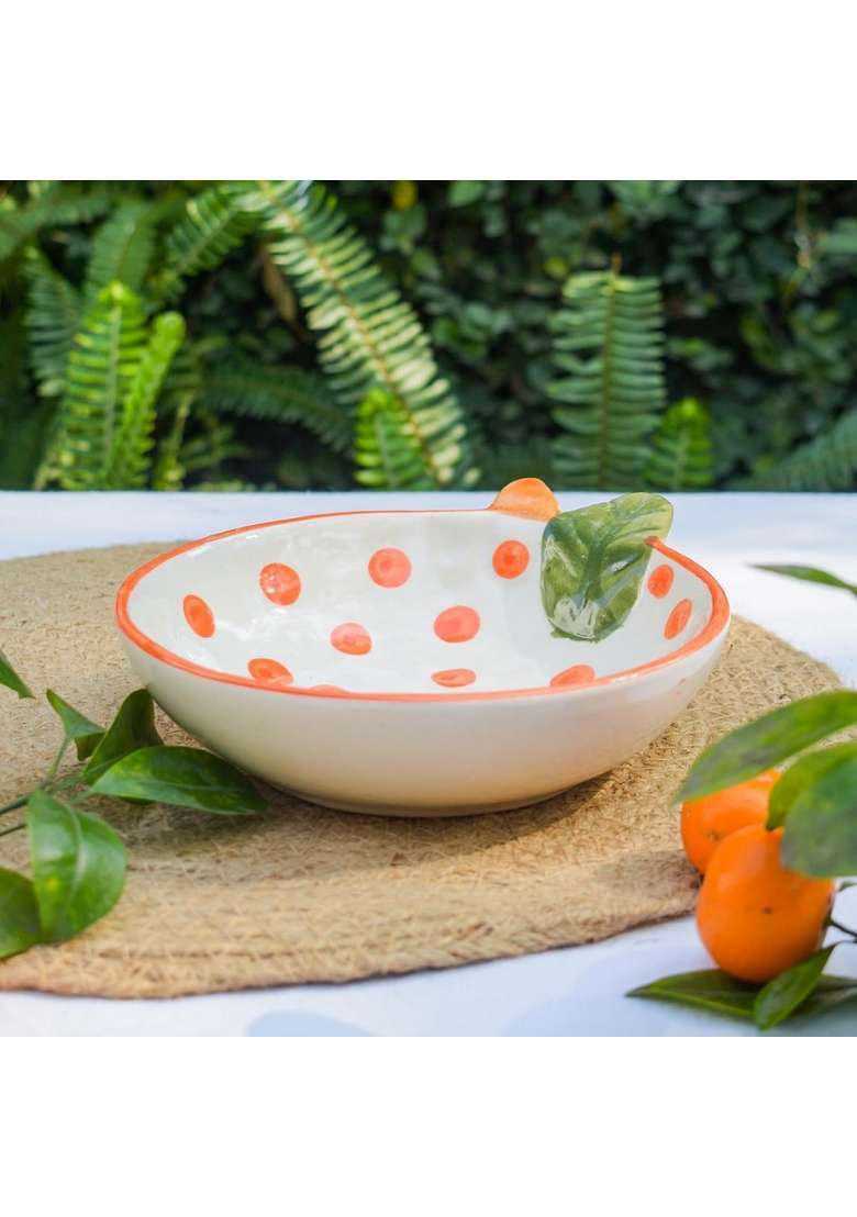 QSHI Studio Adorable Handmade Bowl | Dishwasher Safe - Indya