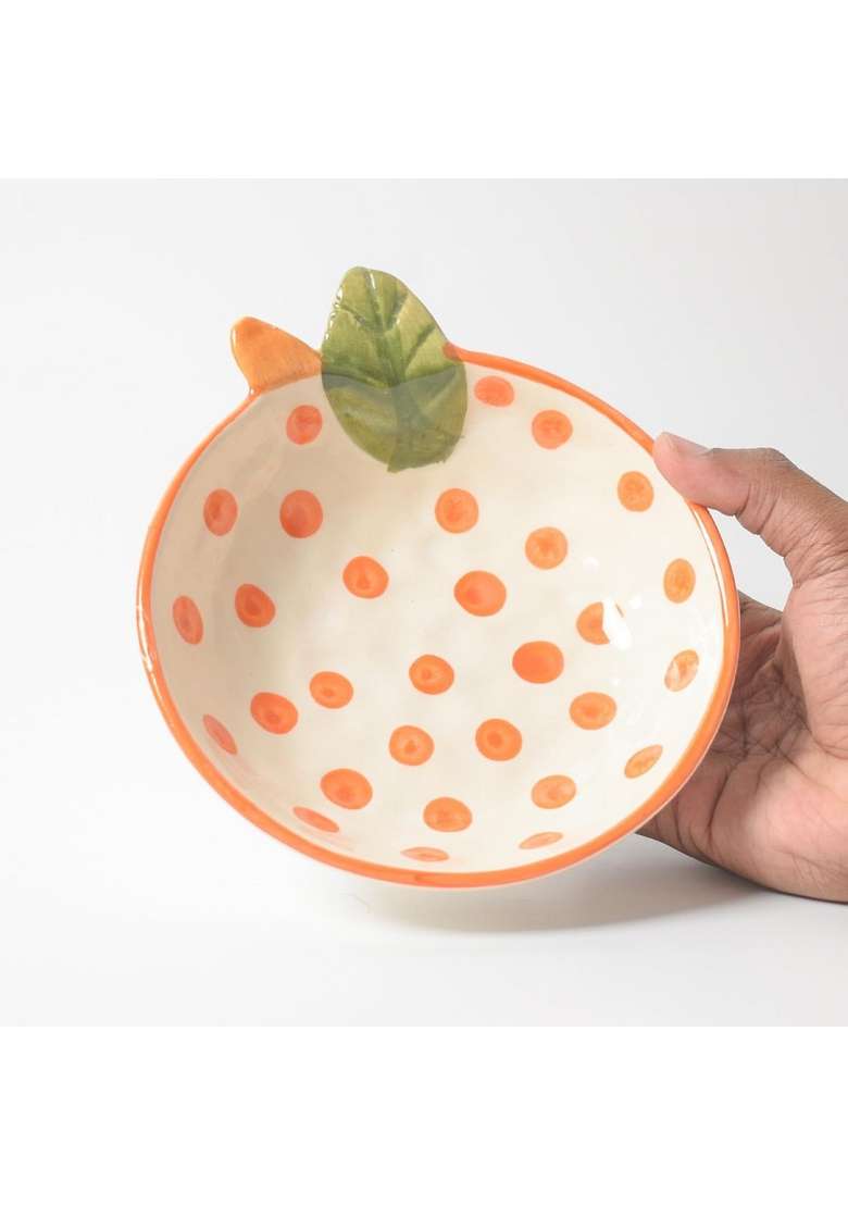QSHI Studio Adorable Handmade Bowl | Dishwasher Safe - Indya