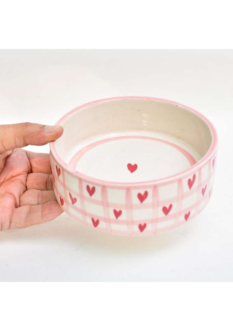 QSHI Studio Adorable Handmade Bowl | Dishwasher Safe - Indya