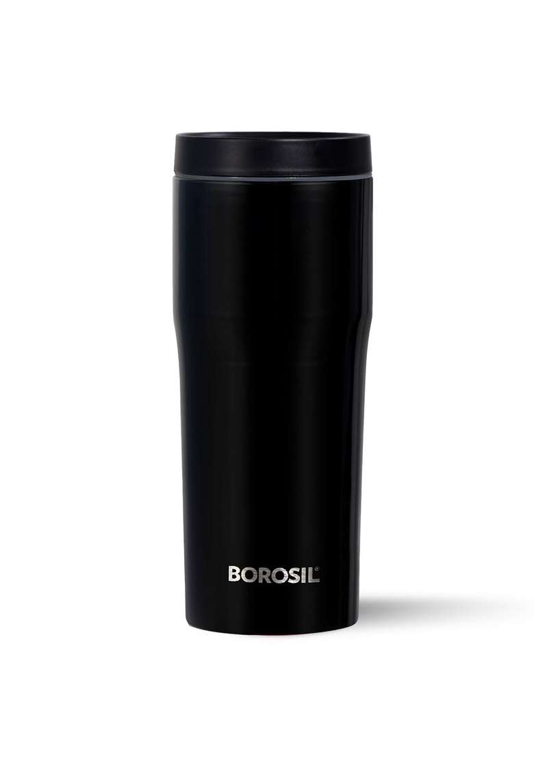 Borosil Hike Stainless Steel Flask Tumbler | 500 ml | 16.9 fl oz | Leak Proof | Insulated - Indya