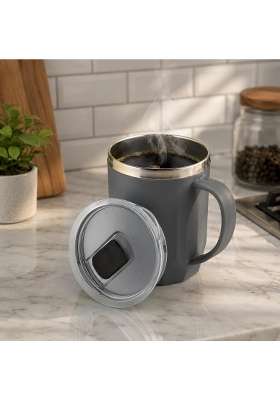 Clazkit Travel Leak Proof Coffee Mug | 400 ml | 13.5 fl oz