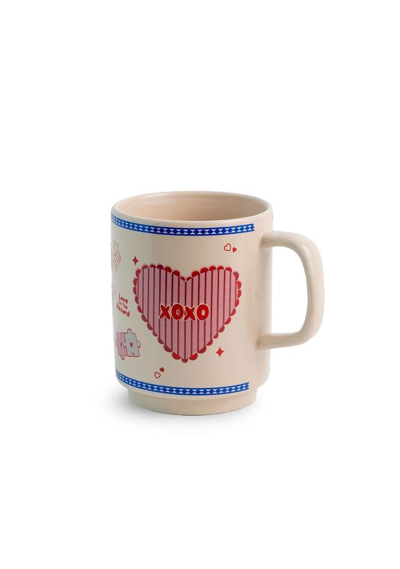 Shay Ceramic Mug | 300 ml | 10.1 fl oz | Microwave Safe - Indya