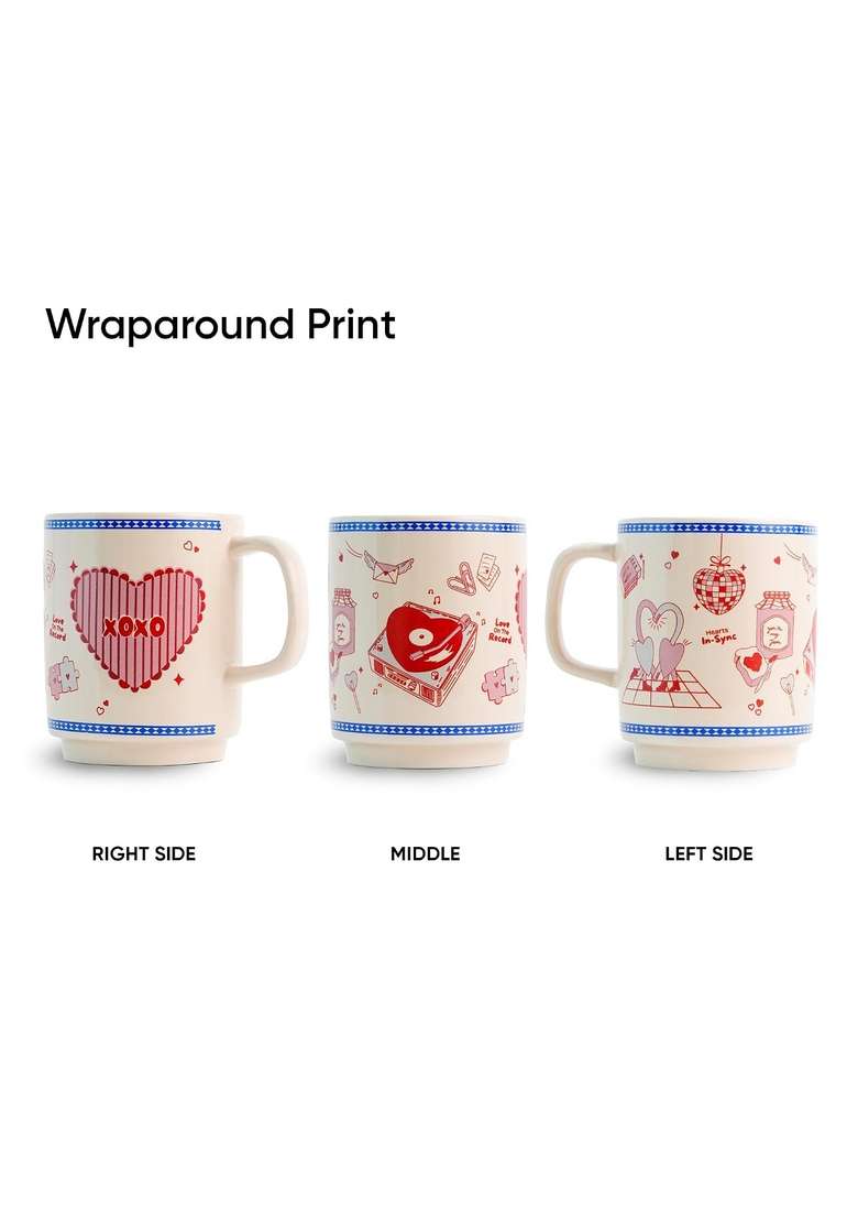 Shay Ceramic Mug | 300 ml | 10.1 fl oz | Microwave Safe - Indya