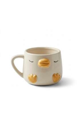 Femora Cute Ceramic Duck Face Coffee Mug | 350 ml | 11.8 fl oz