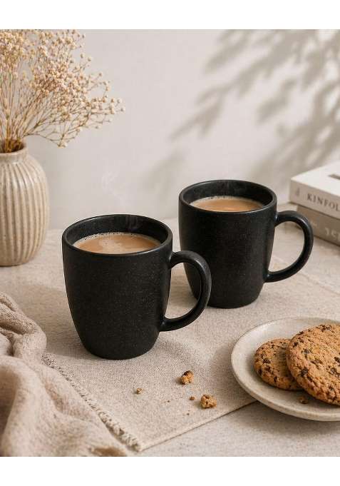 Lupaava Classic Coffee Mug | 300 ml | 10.1 fl oz | 2-Piece Set | Dishwasher Safe | Microwave Safe