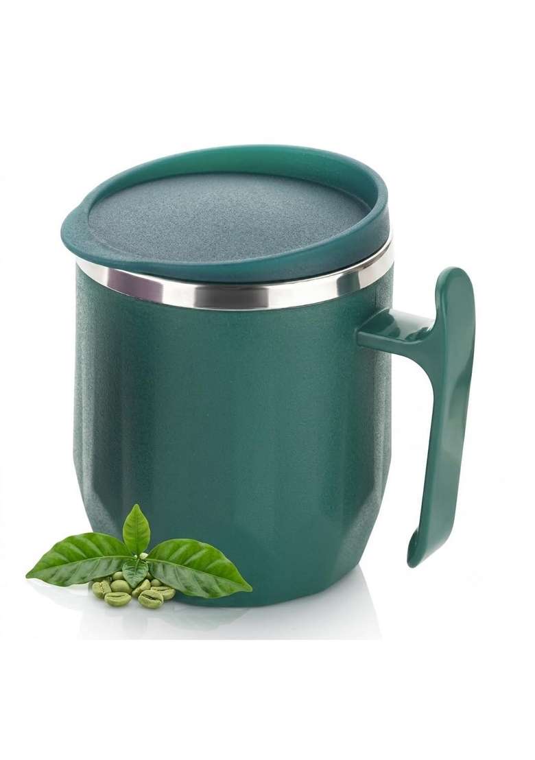 Clazkit Travel Leak Proof Coffee Mug | 300 ml | 10.1 fl oz - Indya