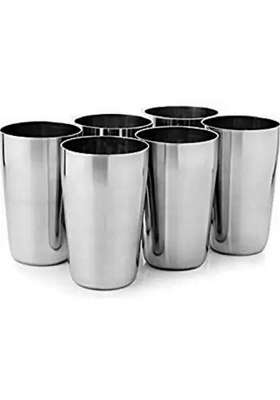 MARWALL Stainless Steel Juice Water Glass Set | 400 ml | 13.5 fl oz